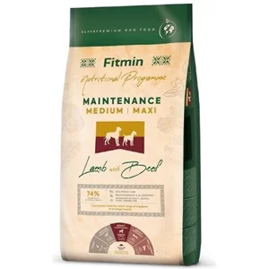 Сухой корм для собак Fitmin medium maxi maintenance lamb&beef 2.5 kg