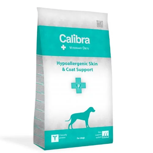 Hrana uscata pentru caini Calibra VD Hipoallergenic Skin & Coat Support 2kg