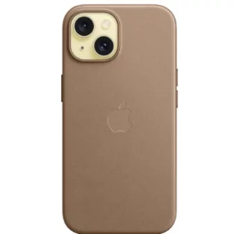 Чехол Original iPhone 15 FineWoven Case with MagSafe Taupe