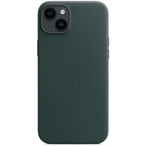 Чехол Original iPhone 14 Plus Leather Case with MagSafe Forest Green