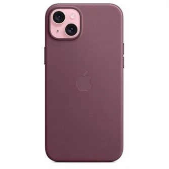 Husă Original iPhone 15 Plus Fine Woven Case with MagSafe Mulberry