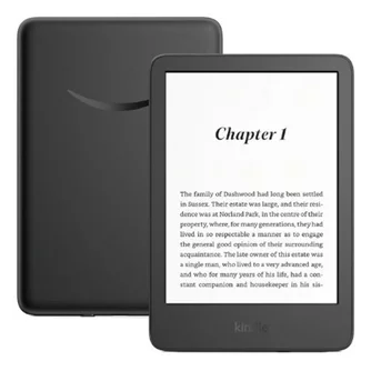 E book Amazon Kindle Paperwhite (11th Gen)  6.8" 2022 Wi-fi 16GB Black