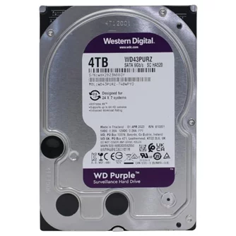 Dispozitiv de stocare HDD Western Digital Purple WD43PURZ 4TB