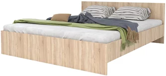 Кровать Haaus Remi 140x200 Sonoma Oak