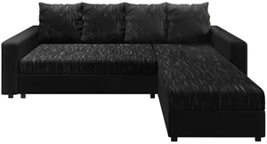 Image Диван угловой Space Meble Astana L Kornet 10, D8 Black