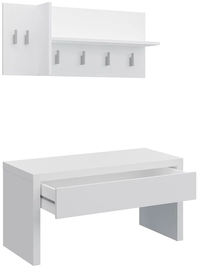 Image Прихожая Mirjan24 Apeninos, Wirgi White