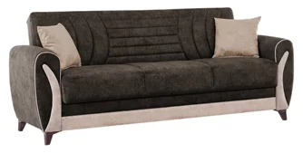 Диван Fabulous Seren 3-местный 73-100 Dark Brown, Beige