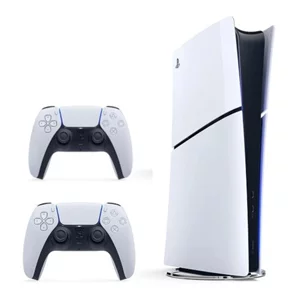 Image Игровая приставка Sony PlayStation 5 Slim Digital Edition 1Tb White + PS5 Dualsense