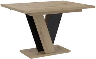 Masa extensibila Prospero Viney Artisan Oak/Black