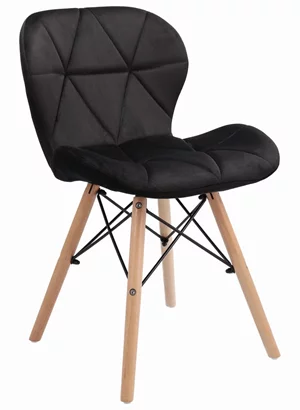 Image Scaun de bucatarie Jumi Velvet SD-940369 Black