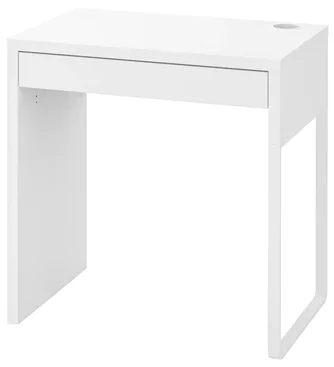 Masa de birou Ikea Micke 73x50 Alb