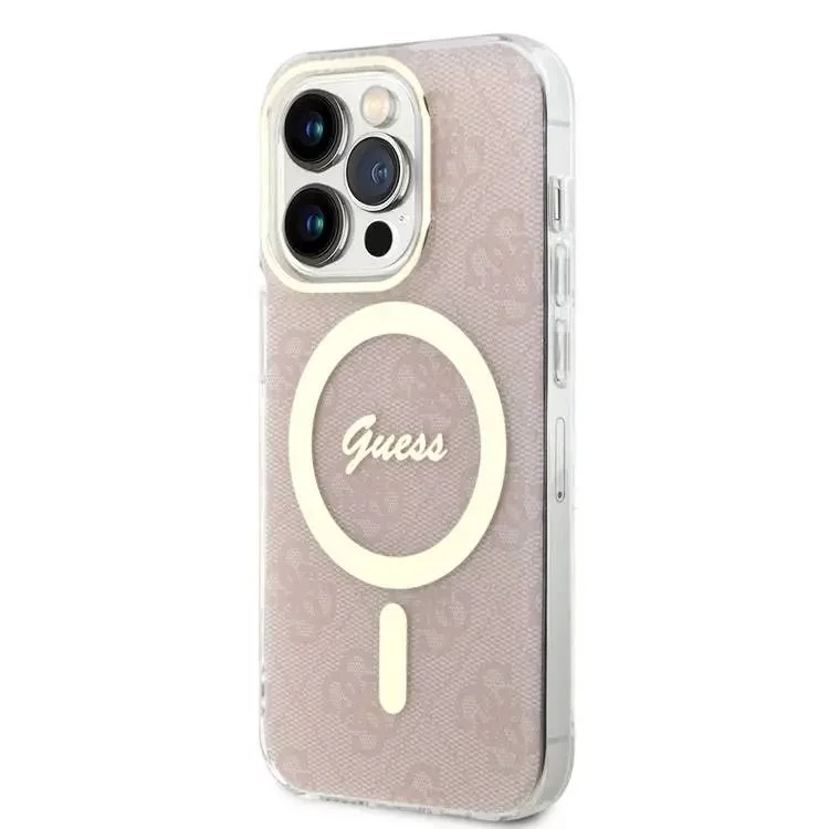 Image Чехол Guess iPhone 15 Pro MagSafe Pink