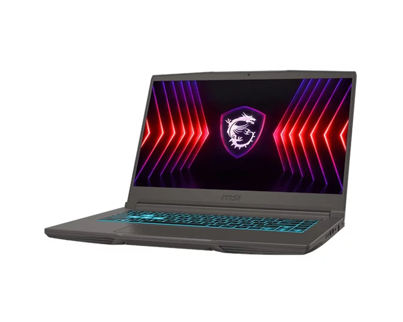 Image Laptop MSI Thin 15 B13VE-1470XRO (i7-13620H / 16GB / 512GB / RTX4050 6GB) No OS, Black