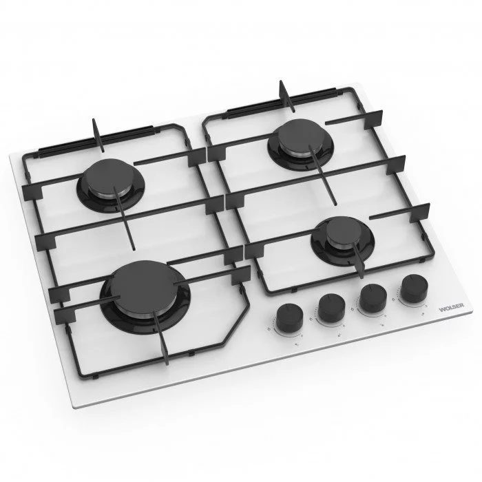 Image Варочная панель газовая Wolser WL- F 6405 GT IC WHITE FFD