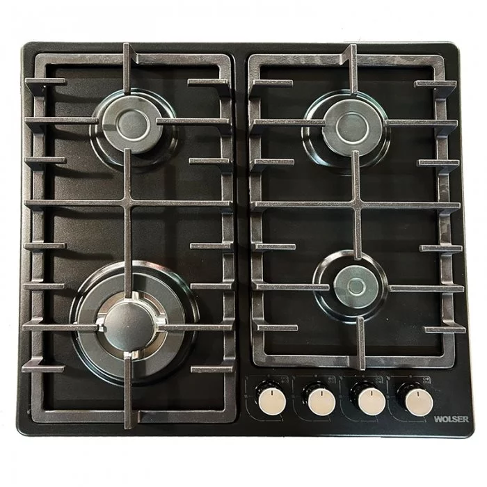 Image Варочная панель газовая Wolser WL-TR 6400 Black Turbo FFD