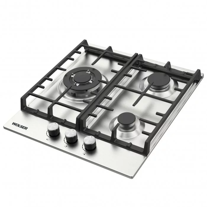 Image Варочная панель газовая Wolser WL-BRD 6300 INOX FFD