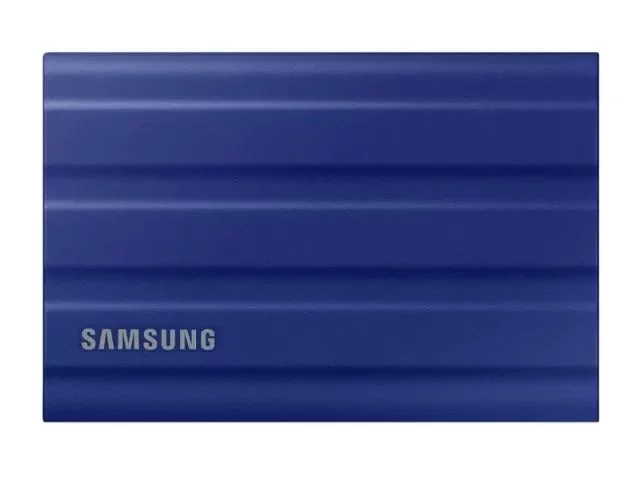 Image Hard disk extern Samsung Portable SSD T7 Shield 2Tb Blue