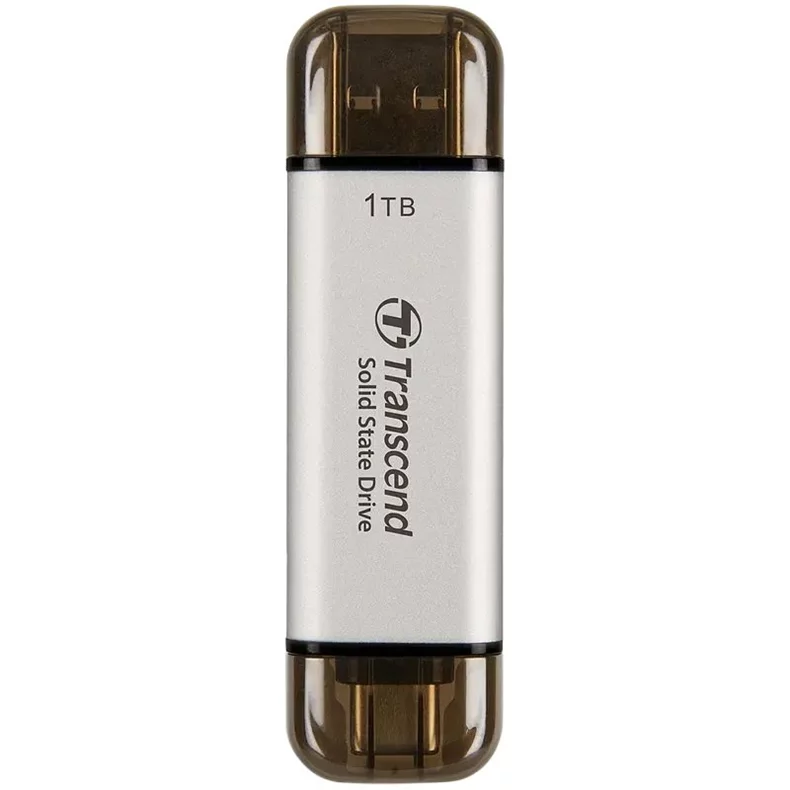 Image Hard disk extern Transcend Portable SSD ESD310S 1.0TB Silver