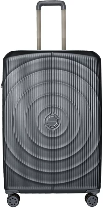 Valiză Francesco Ferellino Fossette L Dark Grey