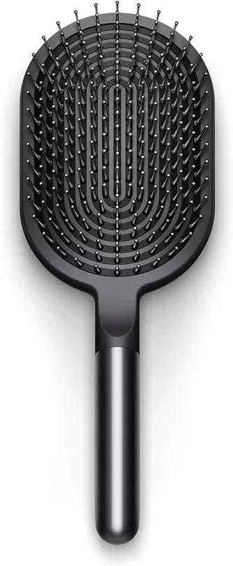 Perie plată cu dinți flexibili Dyson Black