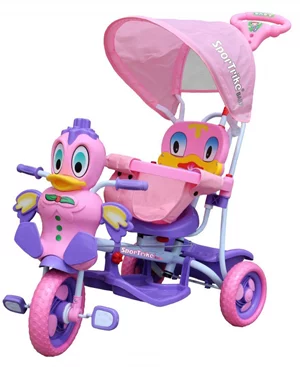 Image Bicicletă SporTrike Happy Duck Pink