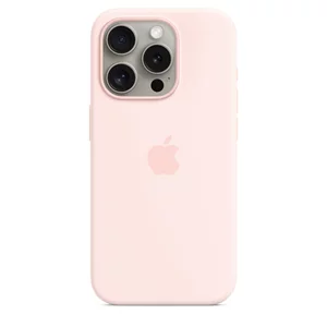 Image Чехол Original iPhone 15 Pro Silicone Case Light Pink