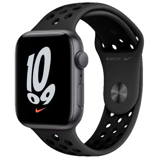 Image Ceas inteligent Apple Watch SE Nike GPS 44mm MKQ83 Midnight