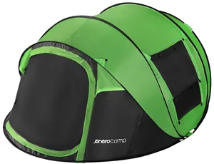 Image Палатка Enero Camp Quest 1047096 Green/Black