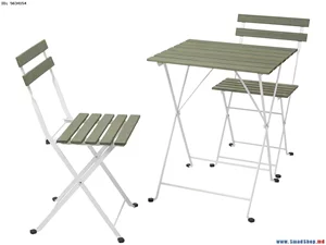 Image Комплект садовой мебели Ikea Tarno White/Green