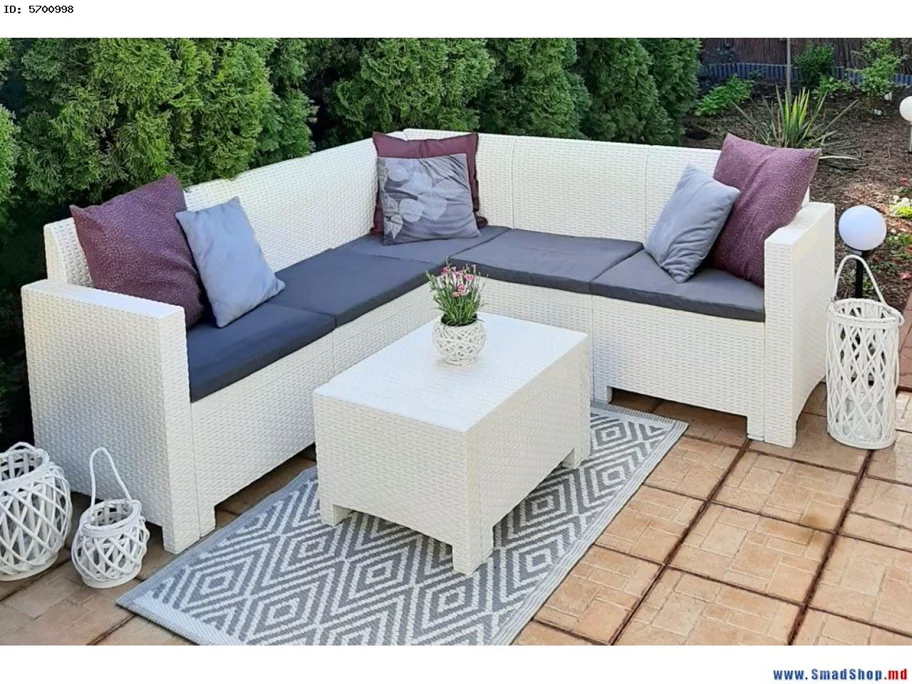 Image Комплект садовой мебели Bica Nebraska Corner White