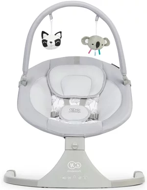 Image Детский шезлонг KinderKraft Luli Grey