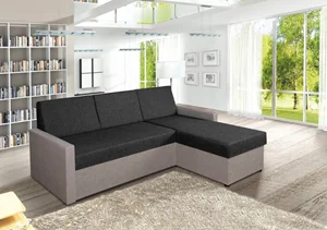 Image Диван угловой Modern Leader Kanna 97/Kanna 92 Dark Gray/Light Gray