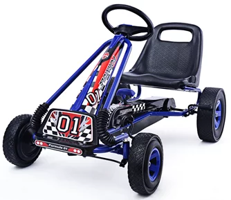 Karting cu pedale Costway TY283250BL Blue