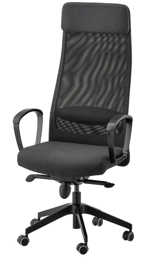 Image Офисное кресло Ikea Markus Виссле Темно-серый
