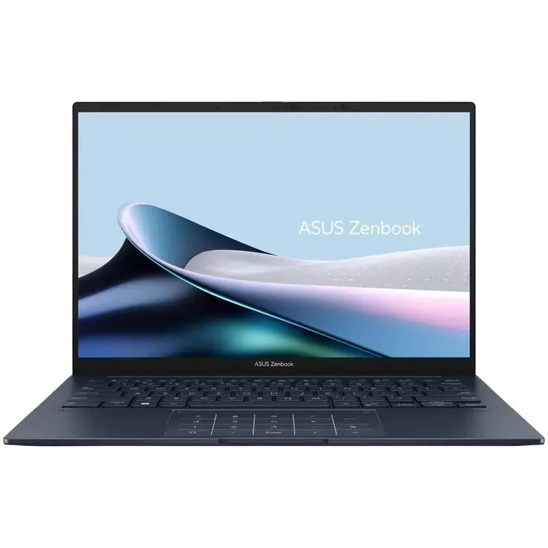 Image Ноутбук ASUS 14.0" Zenbook 14 OLED UX3405MA (Core Ultra 7 155H, 16Gb, 1Tb) No OS, Ponder Blue