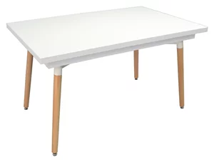 Раскладной стол Evelin DT 433-3 White matt