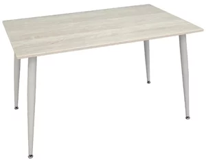 Стол для кухни Evelin DT-405-4 W1100 White Matte/Metal White