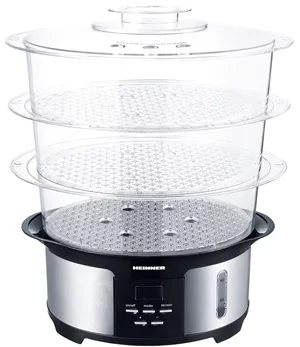 Image Пароварка Heinner HSA-1000XMC Inox/Black