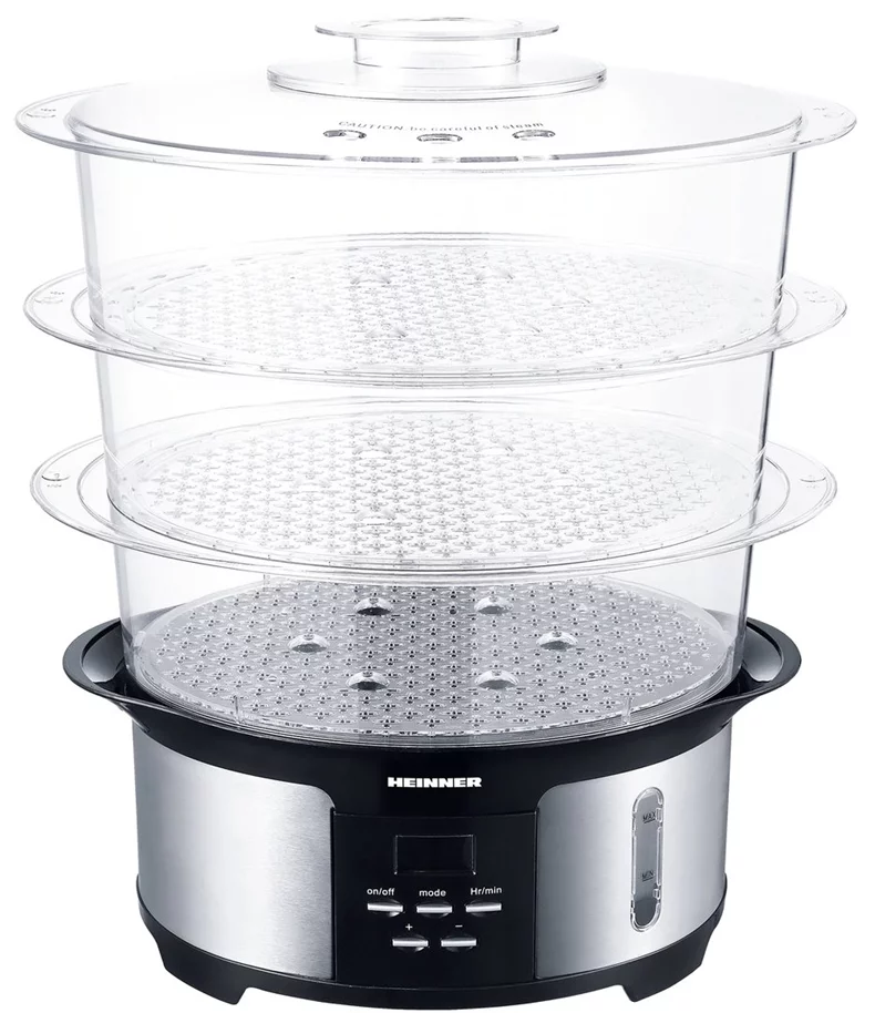 Image Aparat de gătit cu aburi Heinner HSA-1000XMC Inox/Black