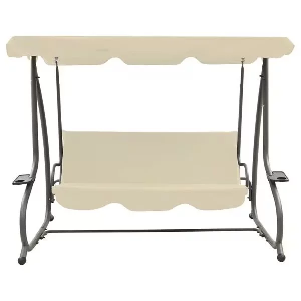 Image Садовые качели Cactus XL 232x125 см White/black