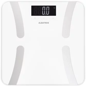 Cântar de podea Albatros Harmony White