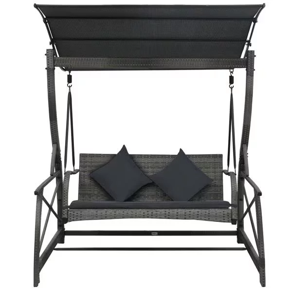 Image Садовые качели Cactus XL 232x125 см Gray