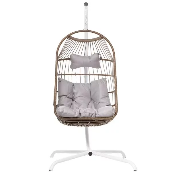 Image Fotoliu suspendat Cactus Bali 113x76 cm White/gray/brown