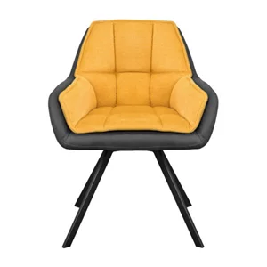 Image Scaun de bucatarie DP Linen DC5063 Yellow Grey