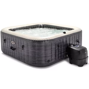 Image Piscina gonflabila jacuzzi Intex Greystone Deluxe 211х211х71
