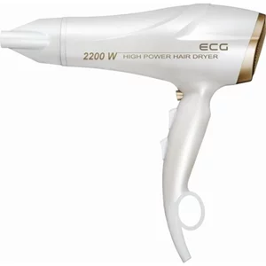 Uscător de păr ECG VV 2200 White/Gold