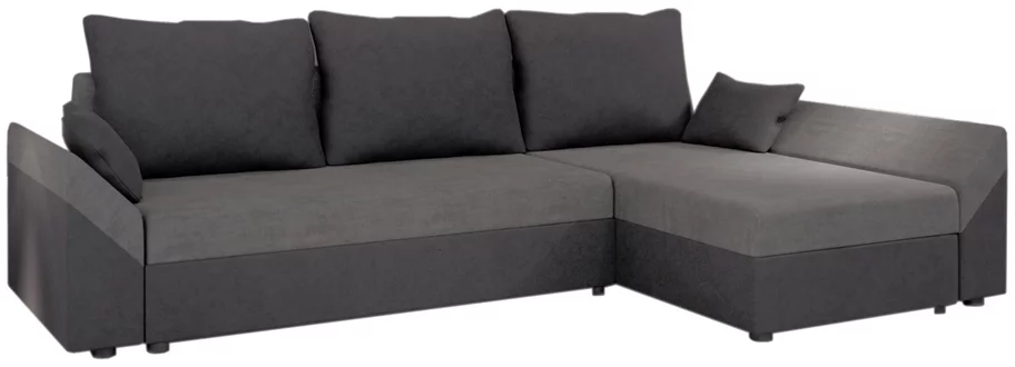 Image Canapea coltar Space Meble Dante L Sawana 21/Sawana 05 Gray/Dark Gray