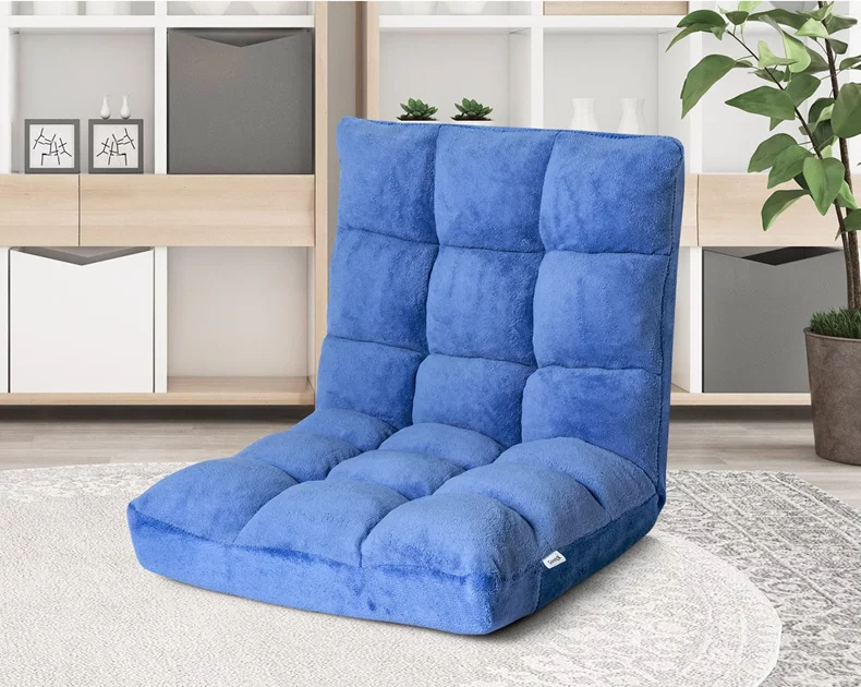 Image Sezlong moale Costway HV10355NY Blue