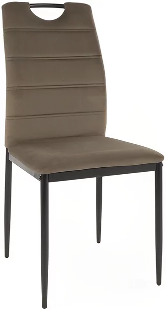 Scaun de bucatarie Signal Rip Velvet Olive/Black
