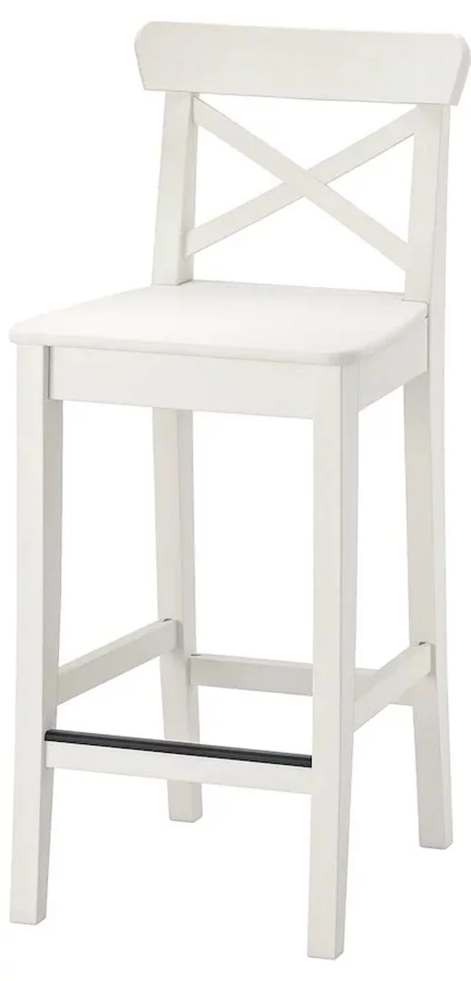 Image Scaun de bar Ikea Ingolf White